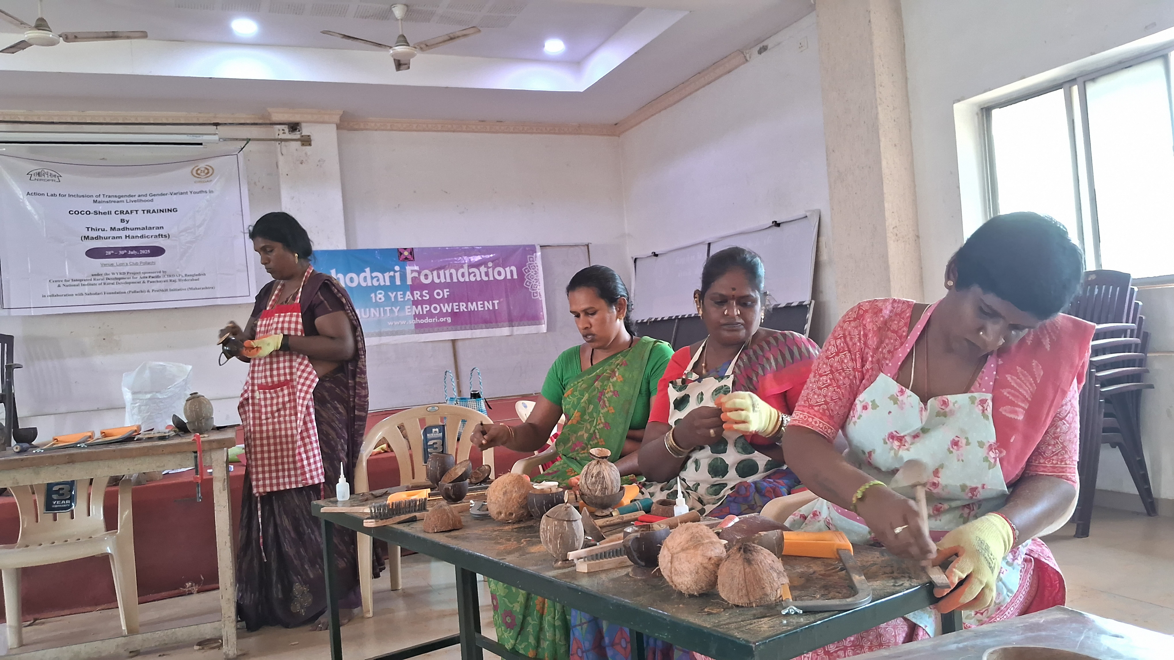 Raw Coconut Materials